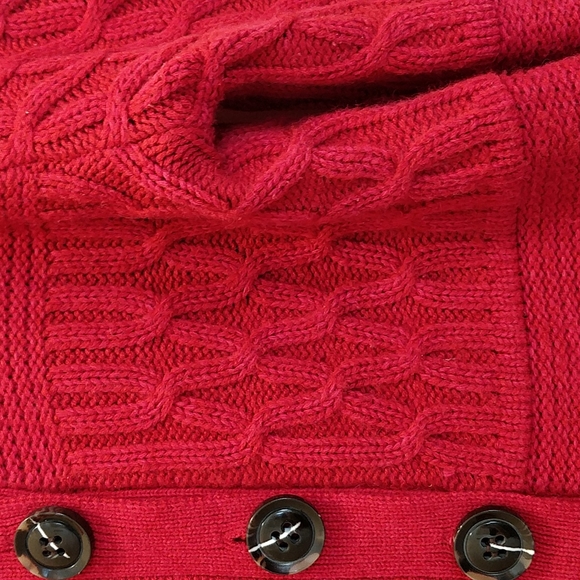 CYC Red Cardigan, Large - Picture 2 of 5